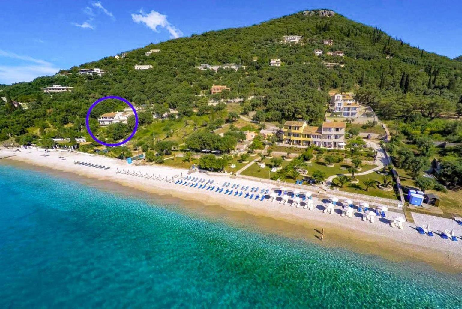 Villa Kerkyroula Κατάβολος Εξωτερικό φωτογραφία